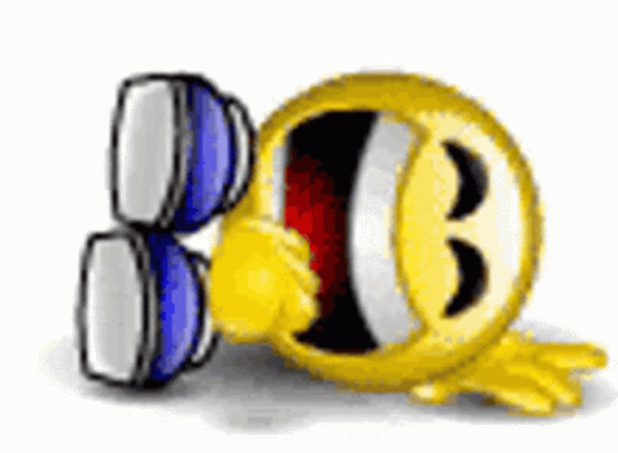 Animated Emoji Laughing Out Loud GIF