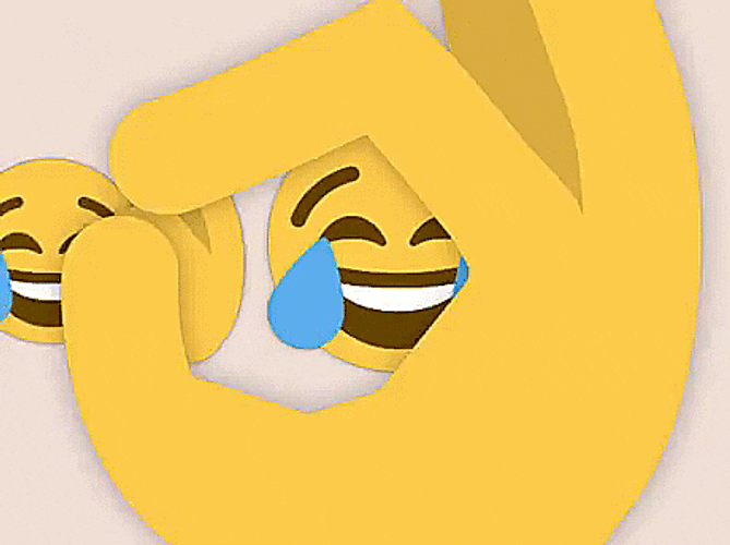 Animated Emoji Ok Laugh GIF 