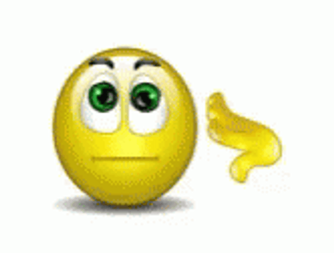 Animated Emoji Stop Talking GIF