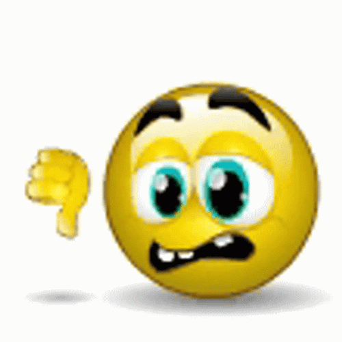 Animated Emoji Thumbs Down Sad GIF