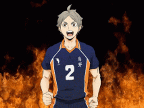 Animated Fire Koshi Sugawara GIF