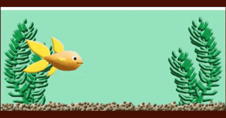 Animated Fish In Aquarium GIF