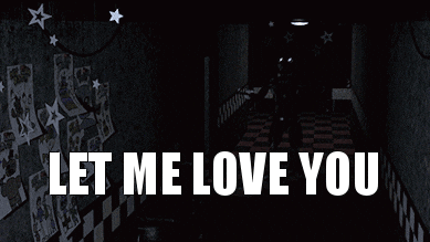 Animated Fox Saying Let Me Love You