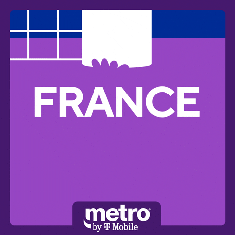 Animated France Metro Graphics Art GIF