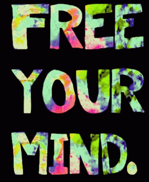 Animated Free Your Mind Graphic GIF