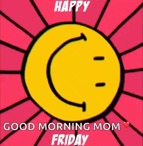 Animated Friday Smiley GIF