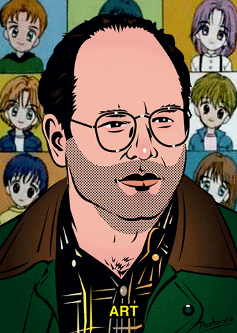 Animated George Costanza Look GIF