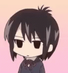 Animated Girl Unamused GIF