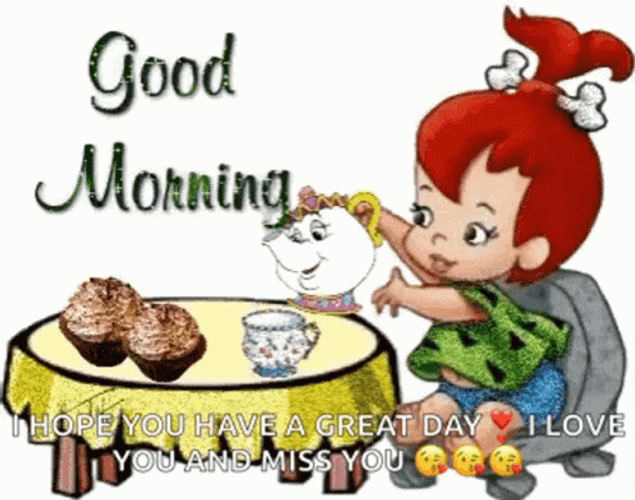 Animated Good Morning Have Great Day GIF
