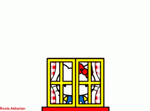 Animated Good Morning Monday Hello Kitty Greetings GIF