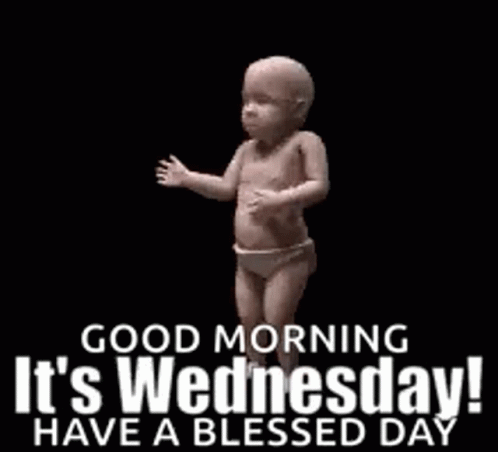 Animated Good Morning Wednesday Dancing Baby GIF