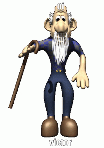 Animated Grandpa Senior Citizen GIF