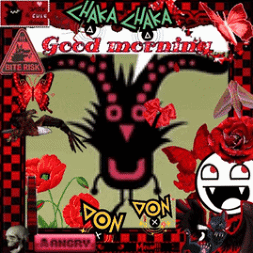 Animated Greeting Card Saying Good Morning