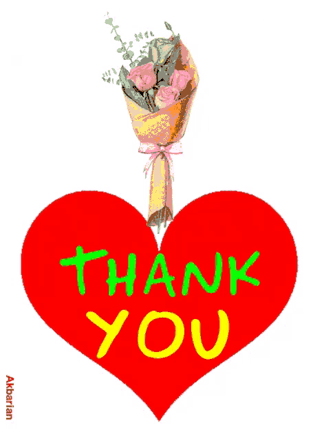 Animated Greeting Card Thank You Gif GIF