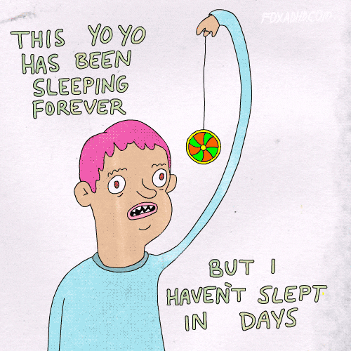 Animated Guy Holding Yo Yo High GIF