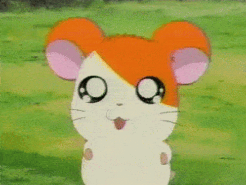 Animated Hamtaro Ahem GIF