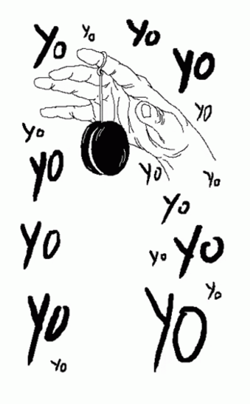Animated Hand Playing Yo GIF