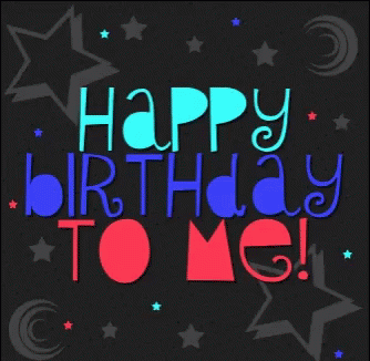 Animated Happy Birthday To Me GIF