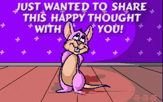 Animated Happy Friday Thought With You GIF