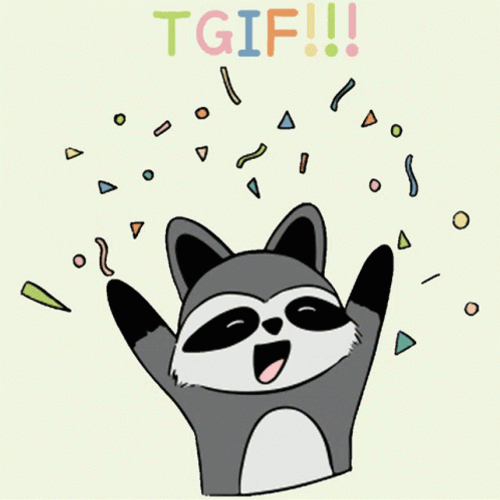 Animated Happy Friday Tgif Panda