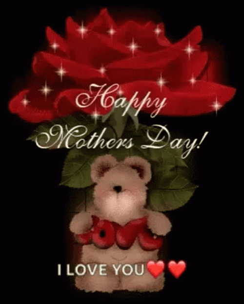 Animated Happy Mothers Day I Love You GIF