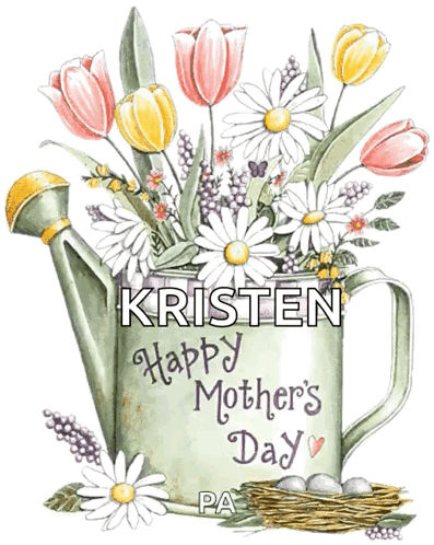Animated Happy Mothers Day Kristen GIF