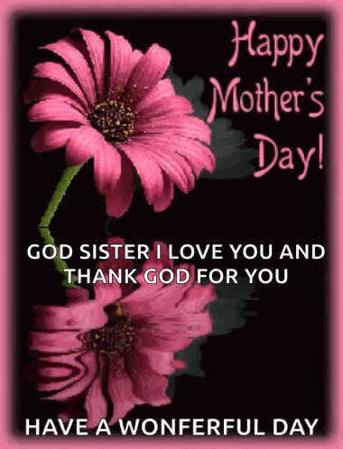 Animated Happy Mothers Day Sister GIF