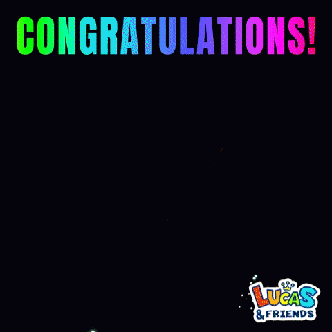 Animated Happy New Year Fireworks GIF