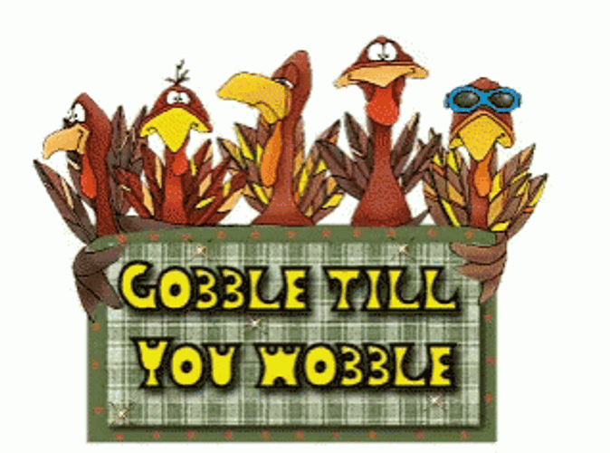 Animated Happy Turkey Day GIF
