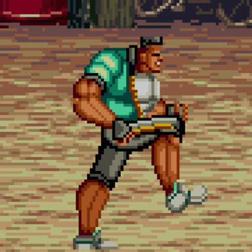 Animated Intensely Speed Walking GIF