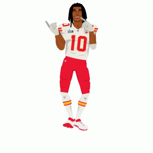 Animated Isiah Pacheco Fireworks GIF