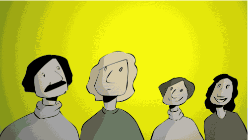 Animated Jerry Garcia Band GIF