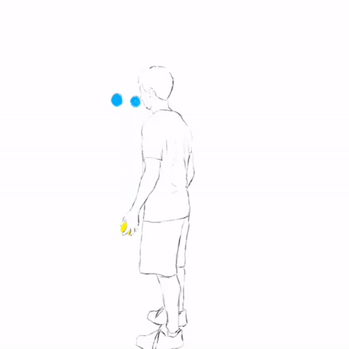 Animated Juggling Art GIF
