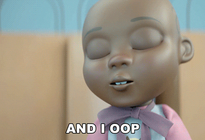 Animated Kid And I Oop Meme GIF