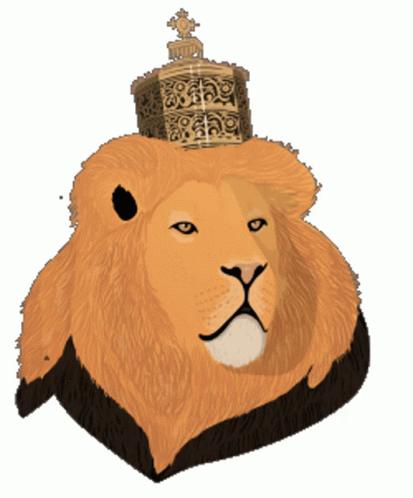 Animated King Lions Roaring GIF