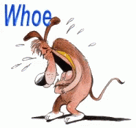 Animated Dog Laughing Out Loud GIF