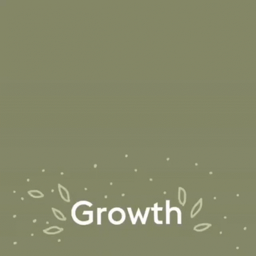 Animated Leaves Growth Animation GIF