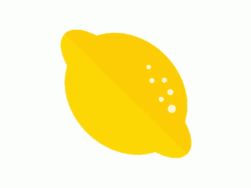 Animated Lemon Spinning GIF