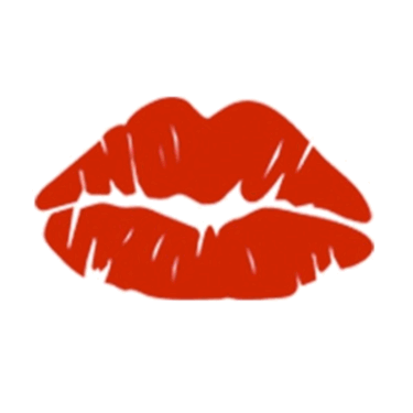 Animated Lips Kiss Kiss GIF
