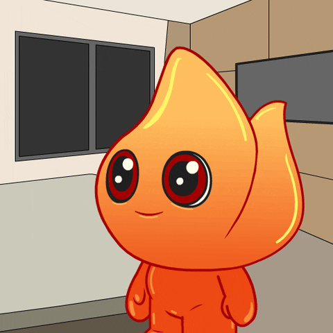 Animated Little Fire Burp Of Wonder GIF