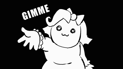 Animated Little Girl I Want It Now GIF