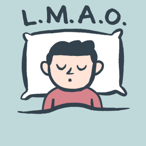 Animated Man Putting Ear Plugs On GIF