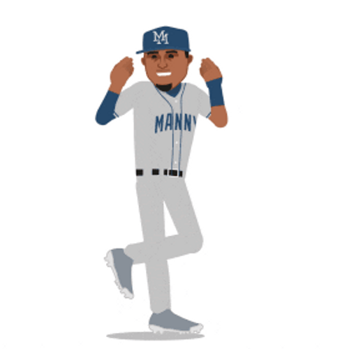 Animated Manny Machado Running GIF