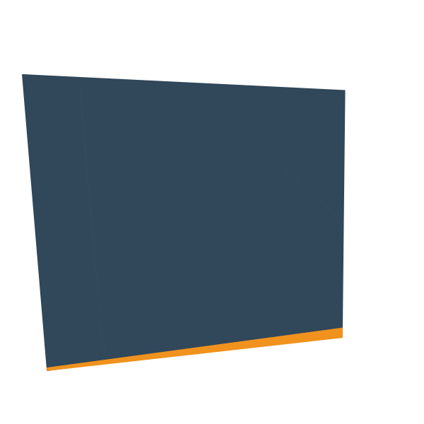 Animated Marketing Orange Check Mark GIF