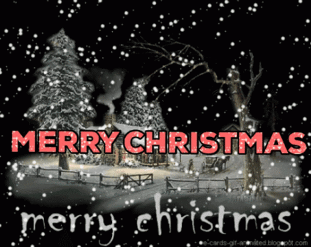 Animated Merry Christmas 498 X 396 Gif GIF