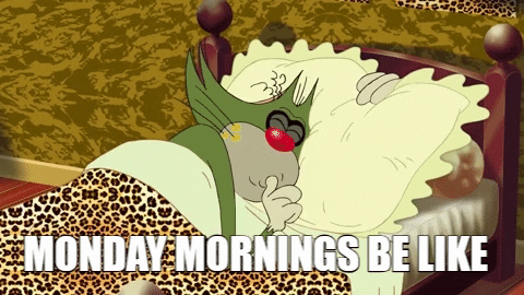 Animated Monday Oggy And The Cockroaches GIF