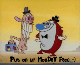 Animated Monday The Ren And Stimpy Show GIF