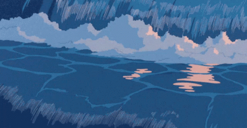 Animated Moving Water GIF