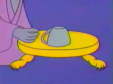 Animated Mug Trick Optical Illusion GIF