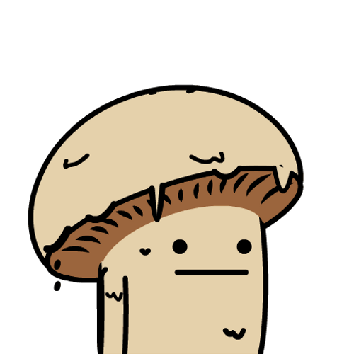 Animated Mushroom Nervous Sweat GIF